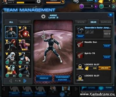 Marvel Avengers Alliance (android)